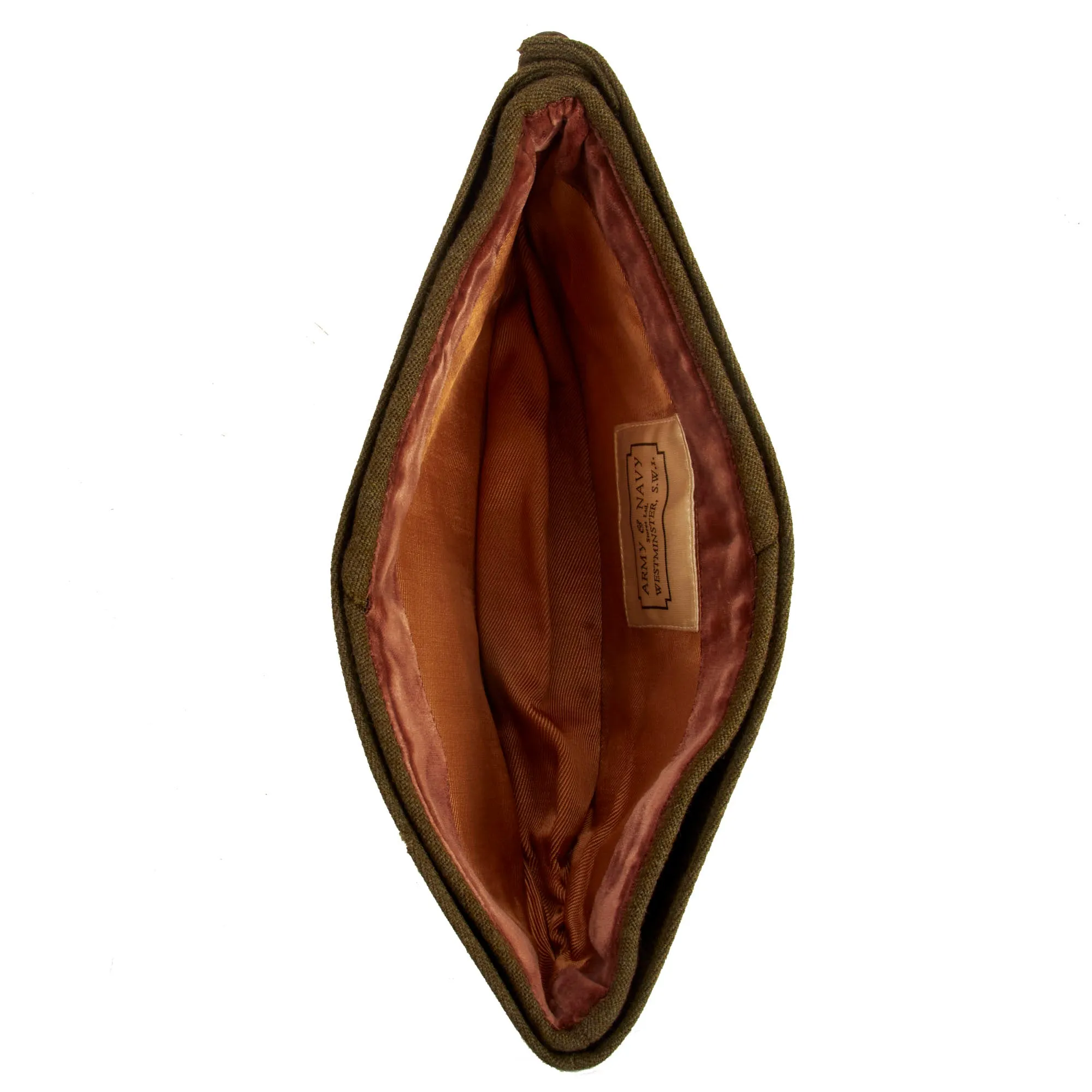 Original British WWII Field Service Cap In Unissued Mint Condition - Cap By “Army & Navy Stores Ltd. Westminster, S.W.I.”