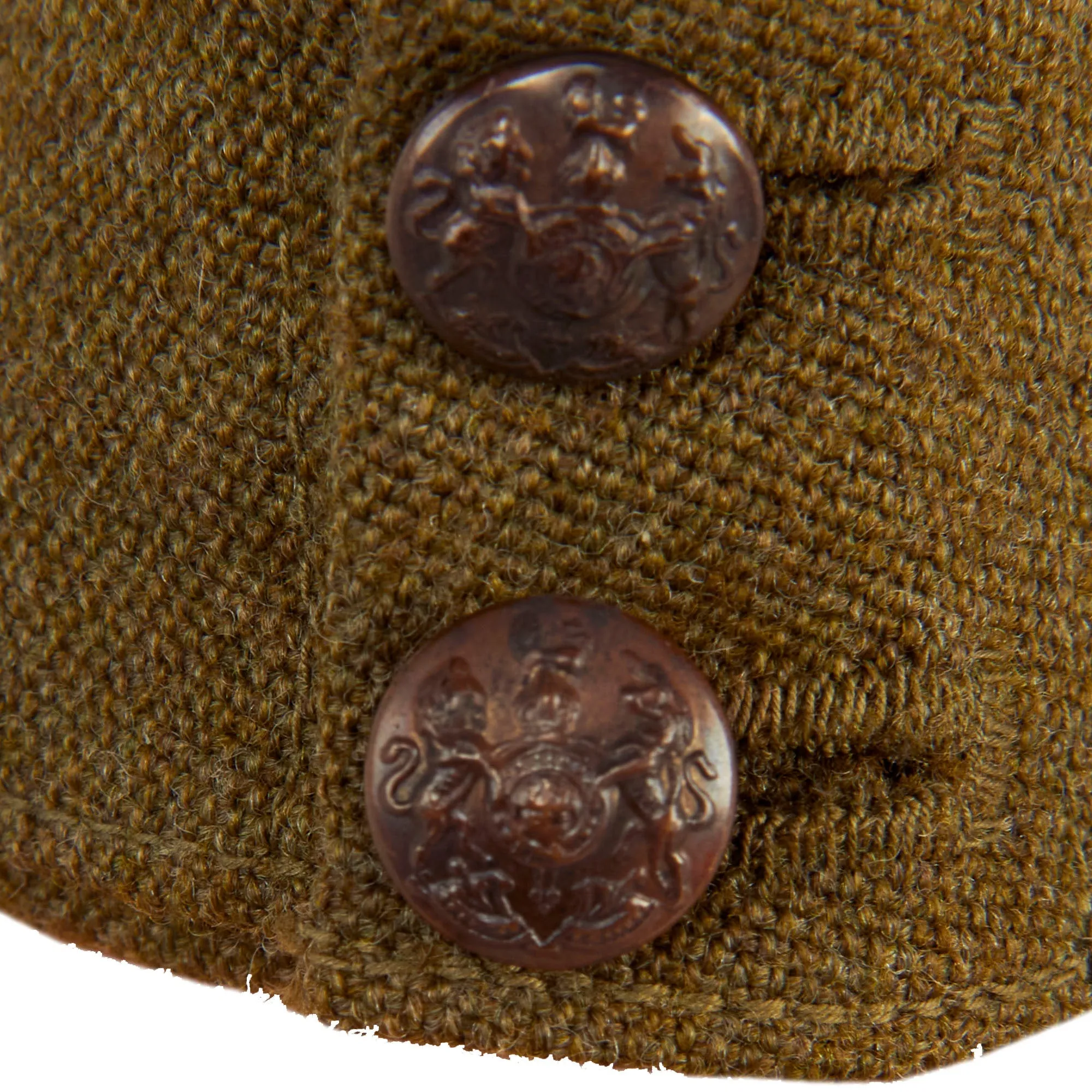 Original British WWII Field Service Cap In Unissued Mint Condition - Cap By “Army & Navy Stores Ltd. Westminster, S.W.I.”