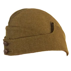 Original British WWII Field Service Cap In Unissued Mint Condition - Cap By “Army & Navy Stores Ltd. Westminster, S.W.I.”
