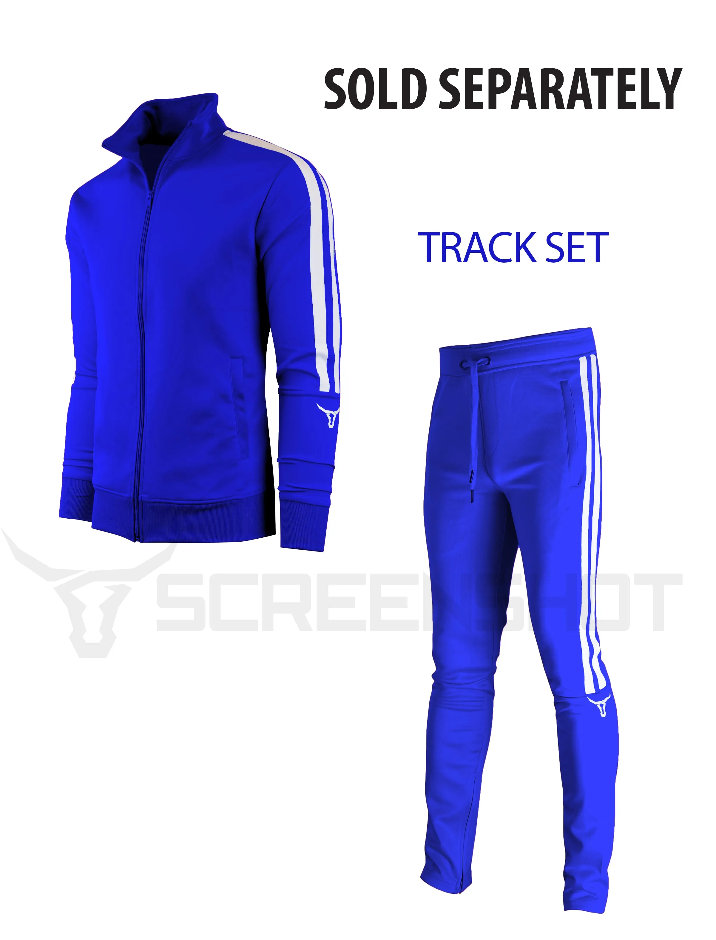 P11008-BASIC TRACK PANTS (ROYAL)