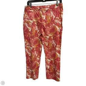Pants Chinos & Khakis By J. Jill In Orange & Yellow, Size: 8l