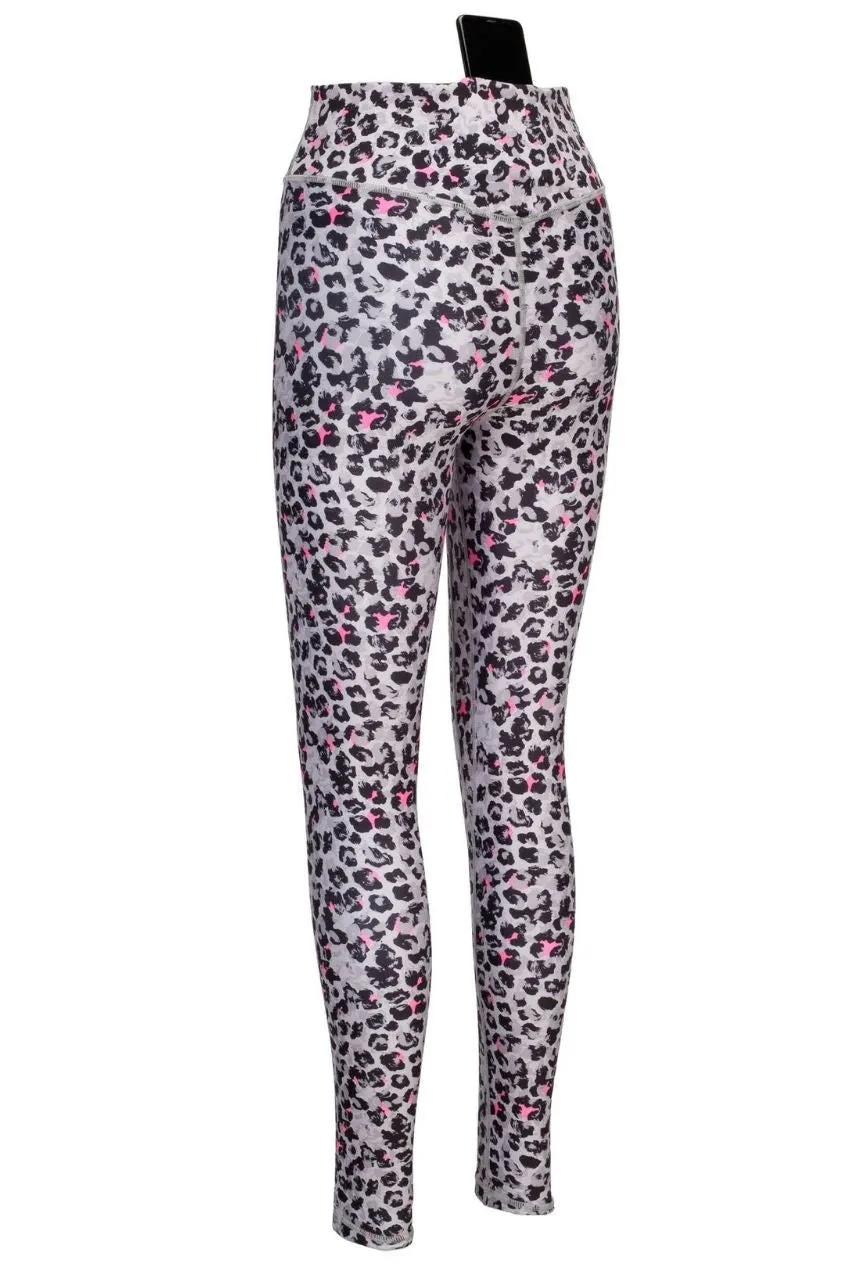 Pink Panther Animal Print Eco-Friendly Yoga Pants