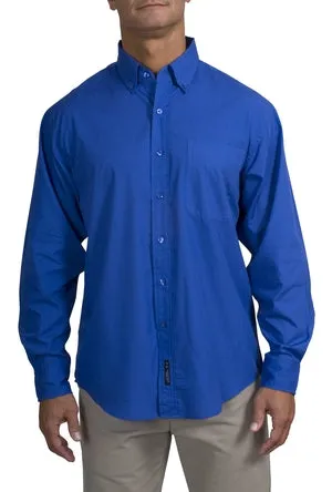 Port Authority - Long Sleeve Easy Care, Soil Resistant Shirt.  S607