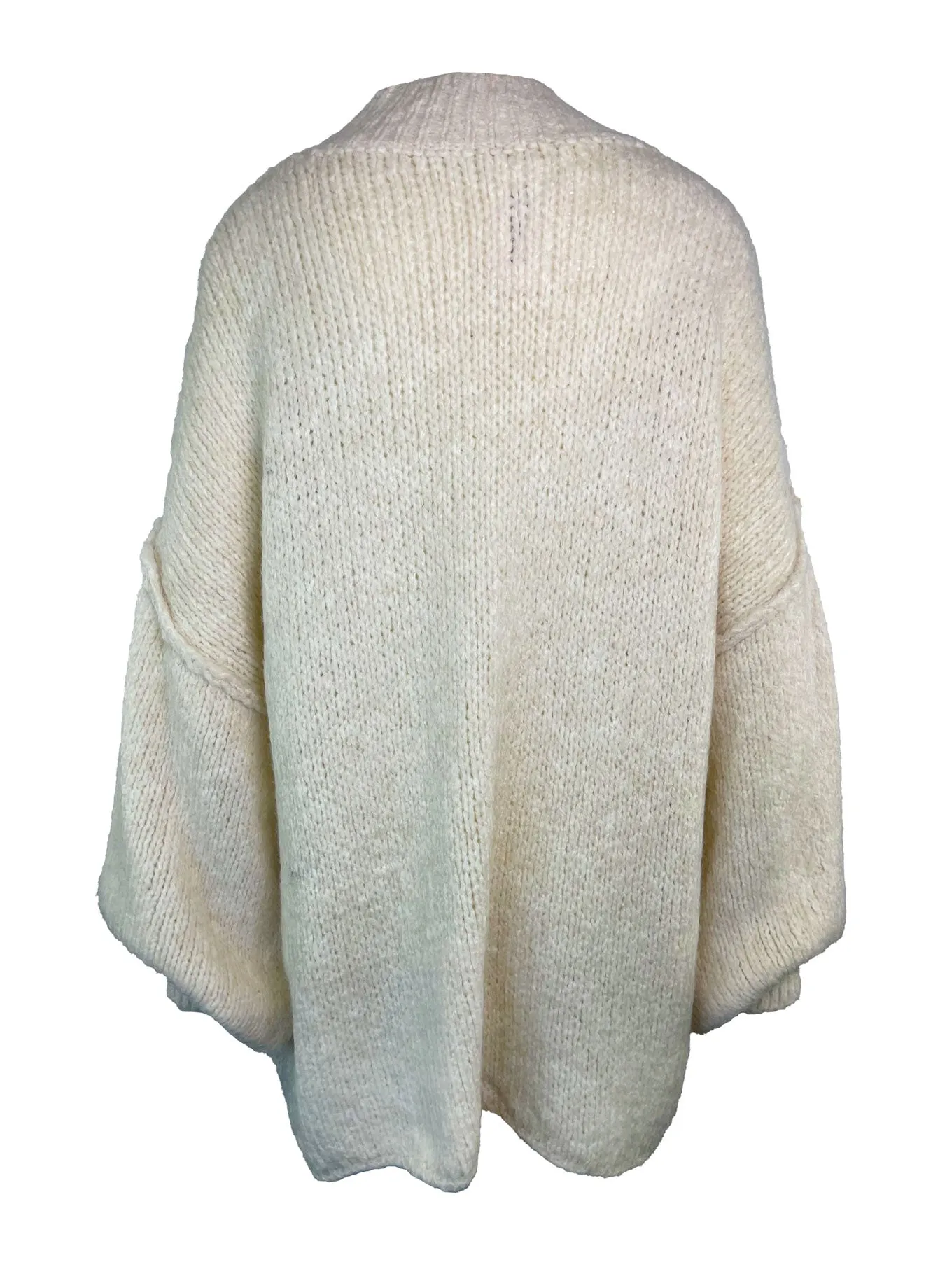 Pullover Neon Blume creme