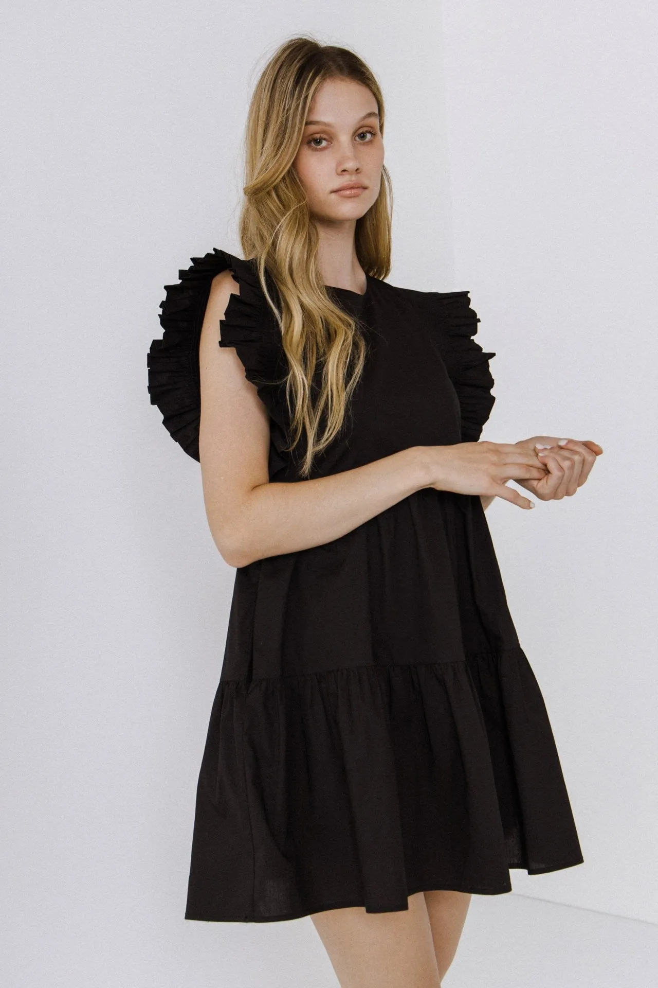 Ruffled Babydoll Dress