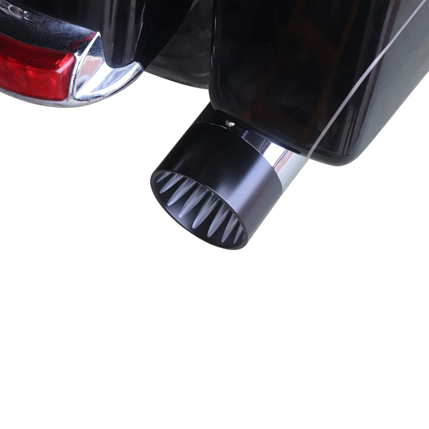 Sharkroad Harley Touring 1995-2016 4.5” Slip On Mufflers Pro-Baffle