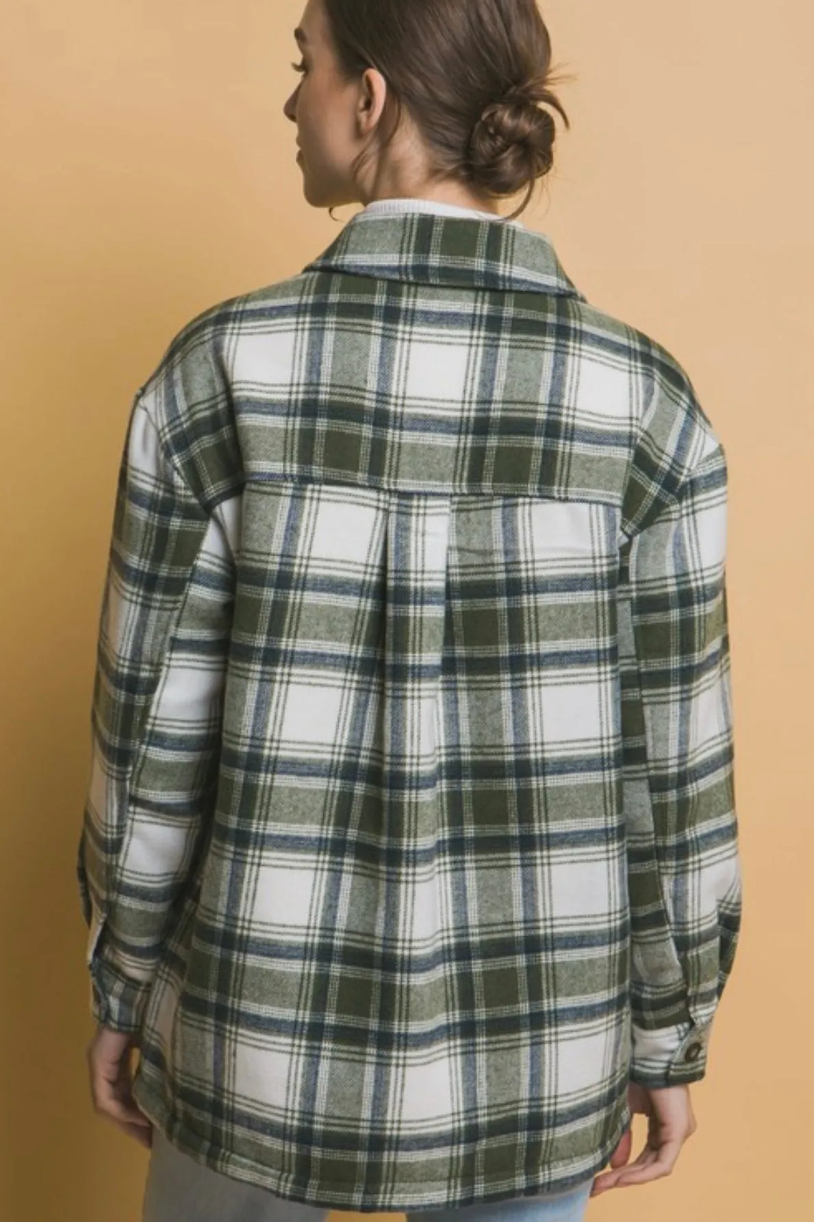 Sherpa Lined Shackets - 3 Colors! - FINAL SALE