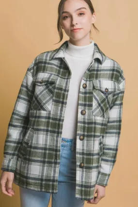 Sherpa Lined Shackets - 3 Colors! - FINAL SALE