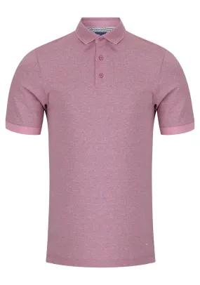 Short Sleeve Polo Shirt - Pink