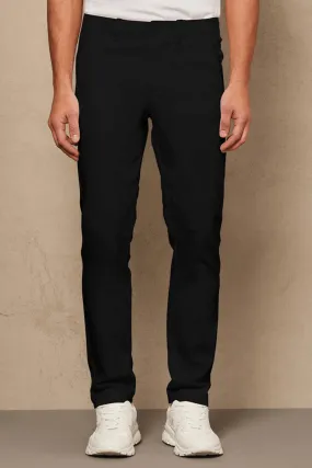 Soft Cotton Chinos Black