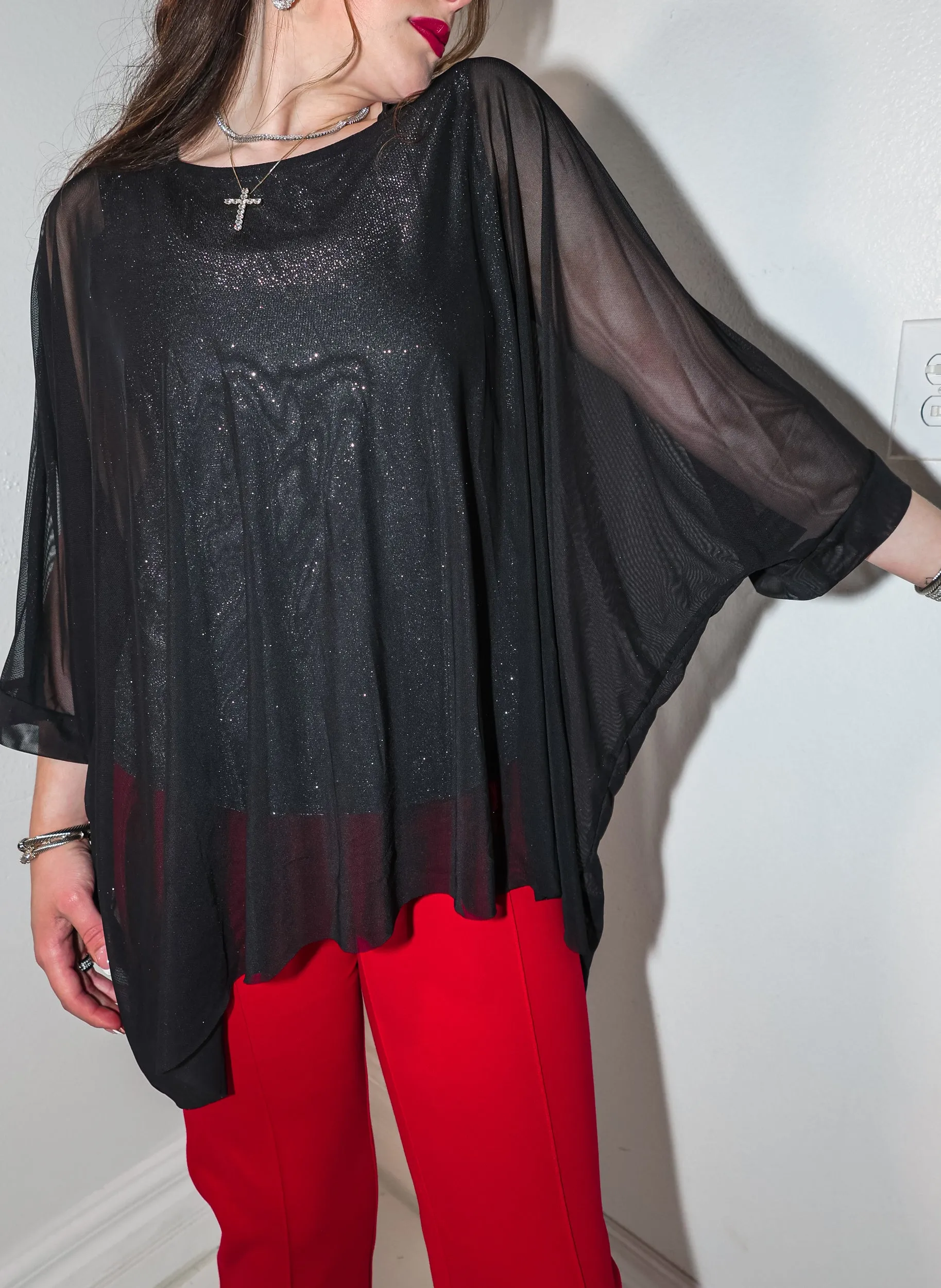 Soft Glamour Tunic Top