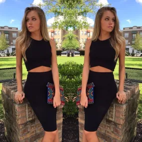 Solid Sexy Pencil Skirt for Women
