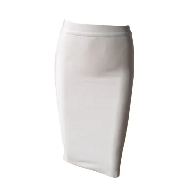 Solid Sexy Pencil Skirt for Women