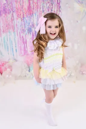 SS24 Naxos Girls Missoni Style Tulle Baby Romper