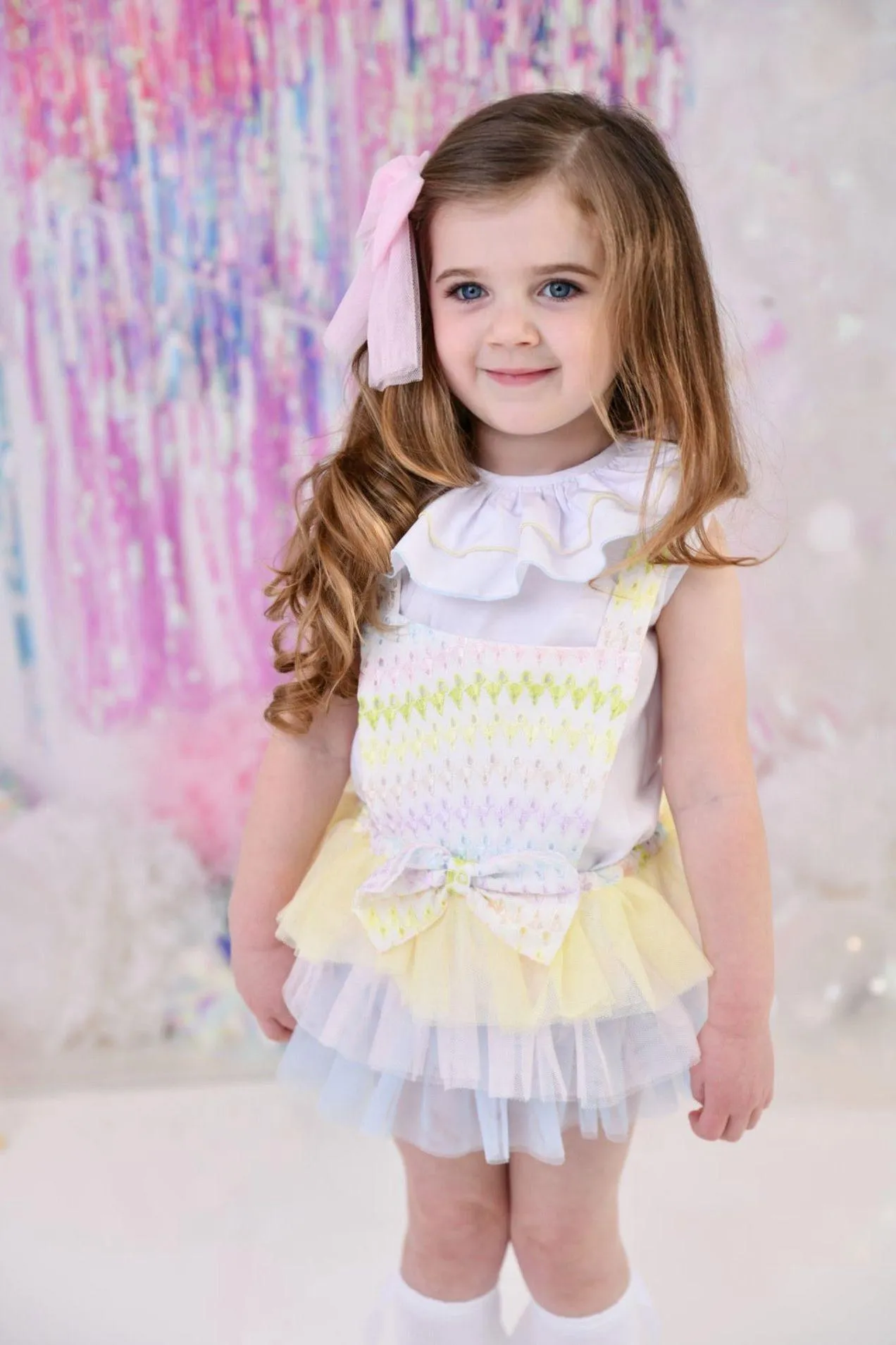 SS24 Naxos Girls Missoni Style Tulle Baby Romper