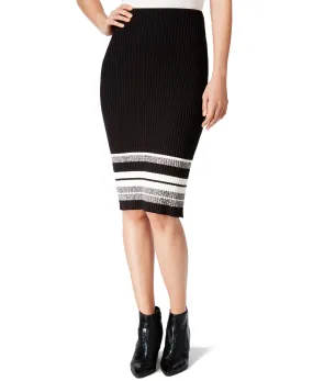 Striped Pencil Skirt