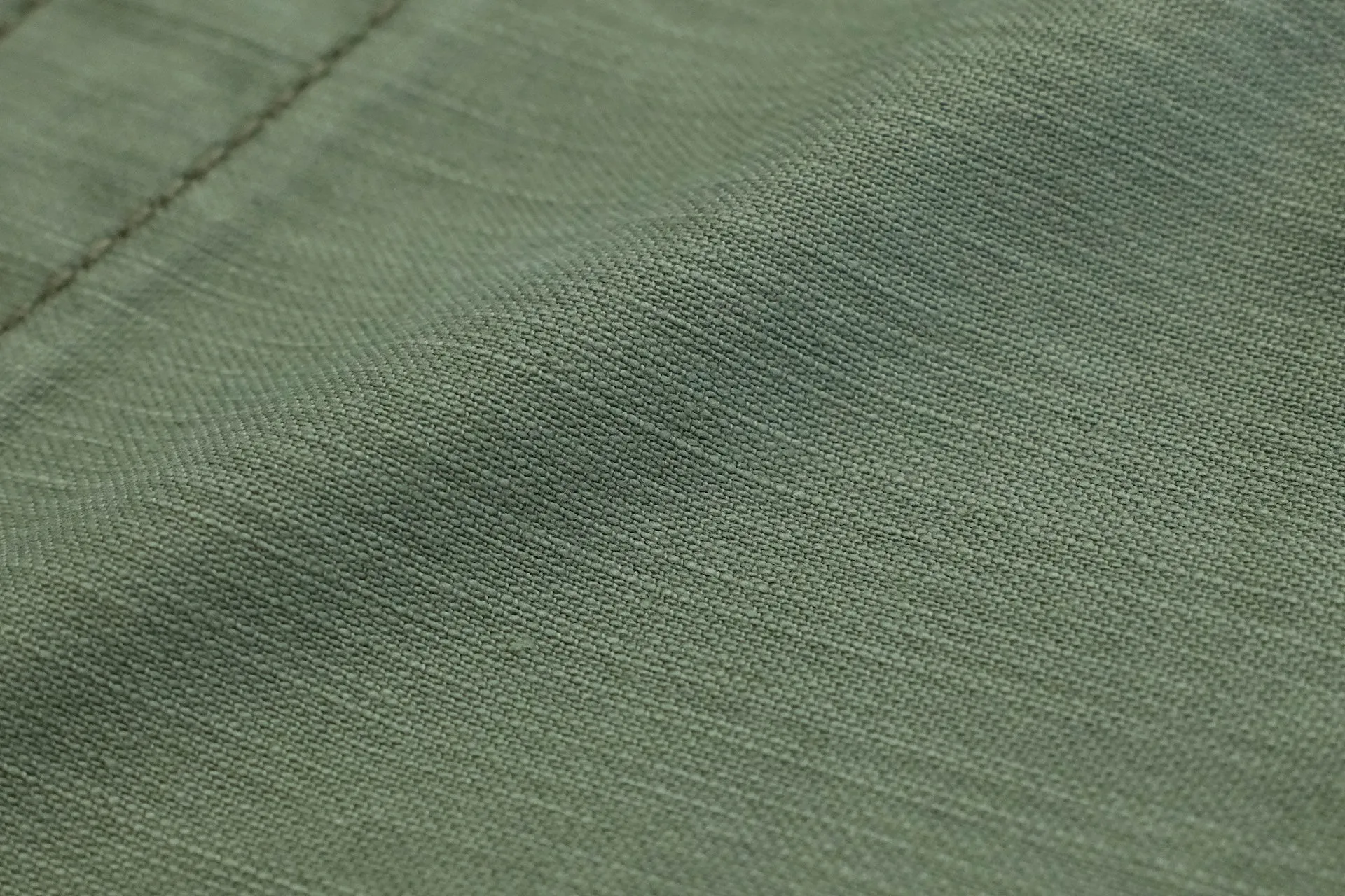 Studio D'Artisan 11oz Back Sateen Military Baker Pants (Olive)