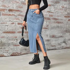 Summer Denim Skirt