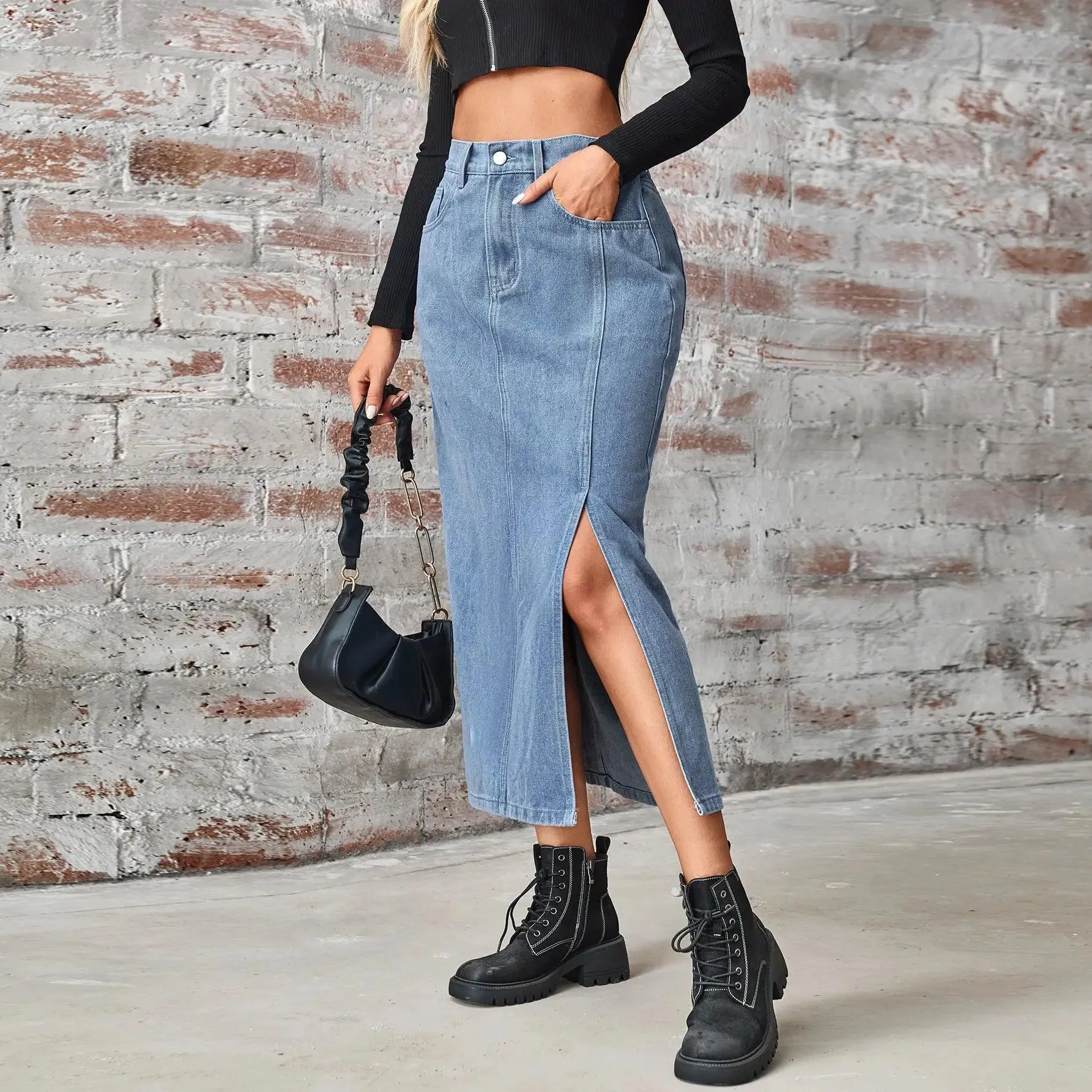 Summer Denim Skirt