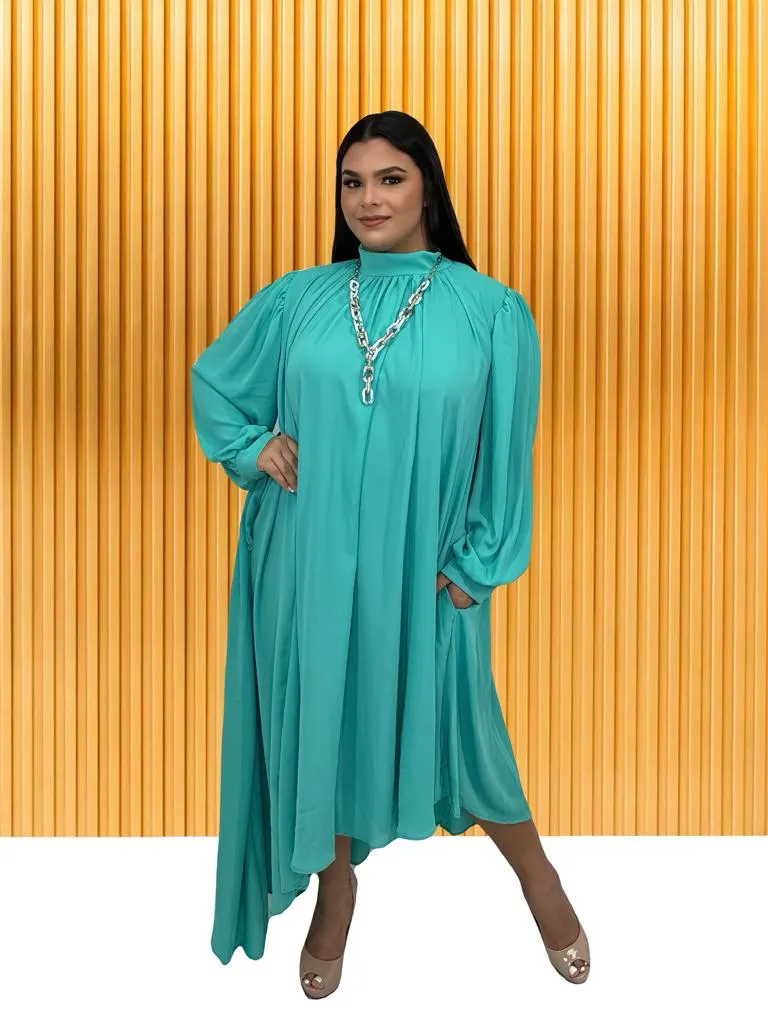 Teal Tunic Dress
