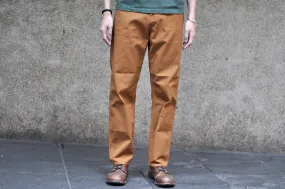 The Flat Head 11oz Duck Canvas Worker Pants (Brown)