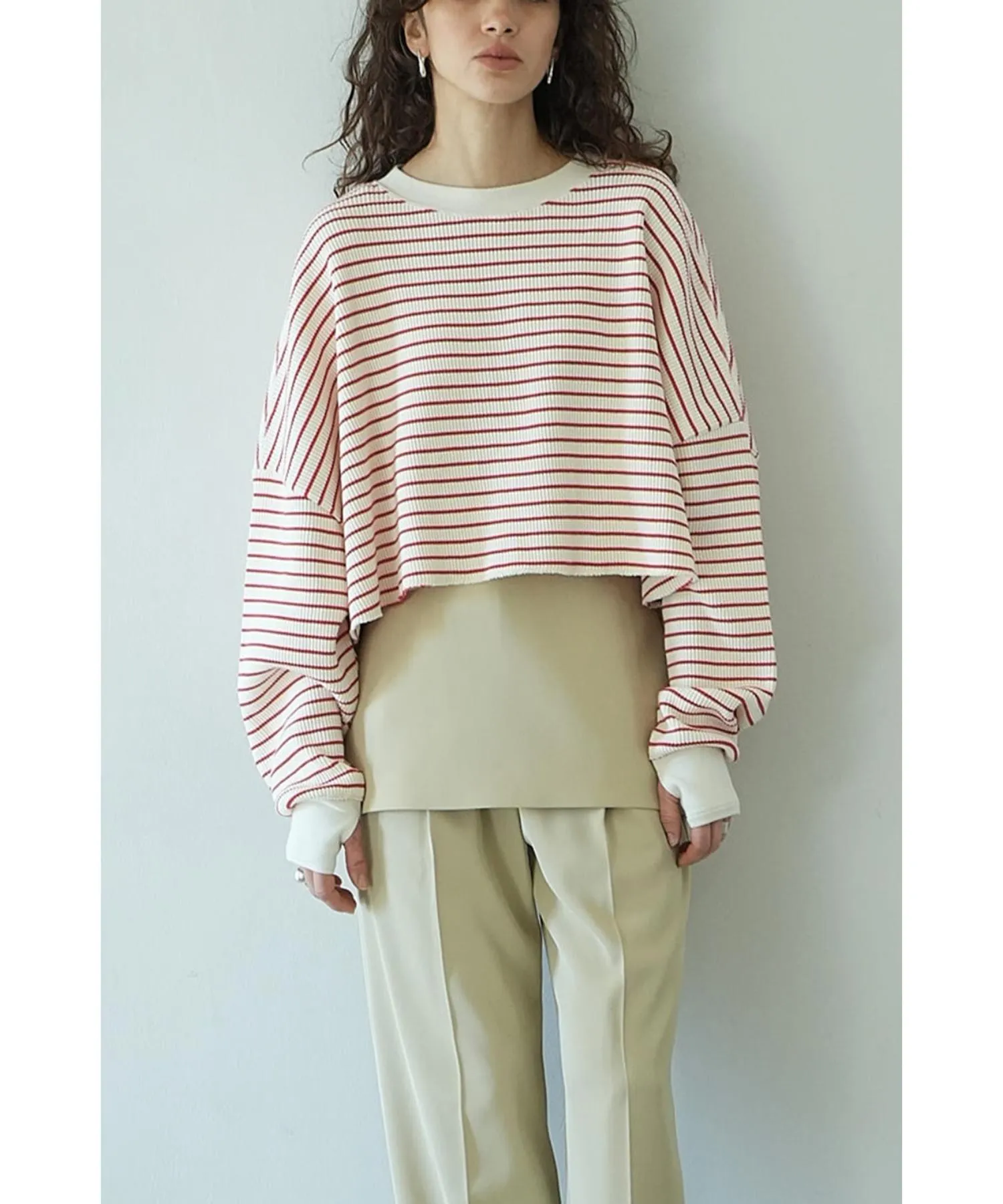 THERMAL CROPPED TOPS