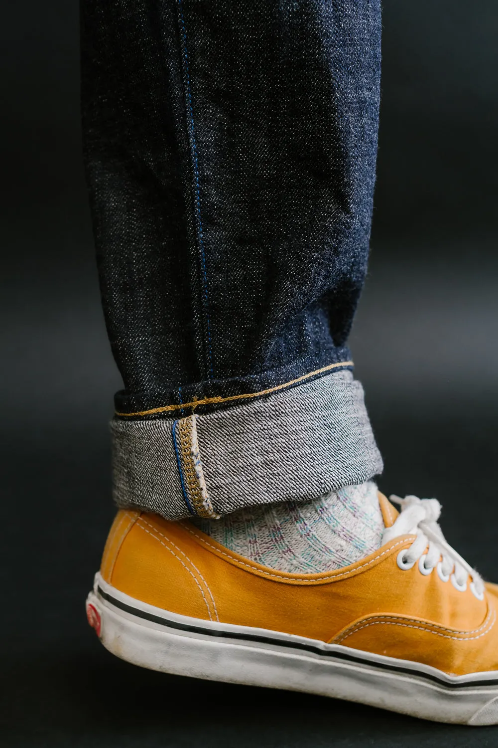 TNK202BE - 14oz "ZETTO" Selvedge High Tapered - Indigo OW