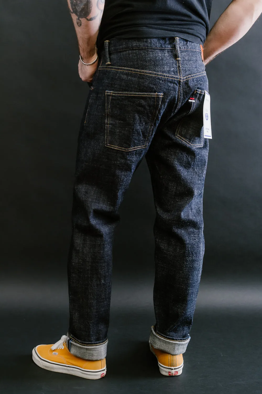 TNK202BE - 14oz "ZETTO" Selvedge High Tapered - Indigo OW