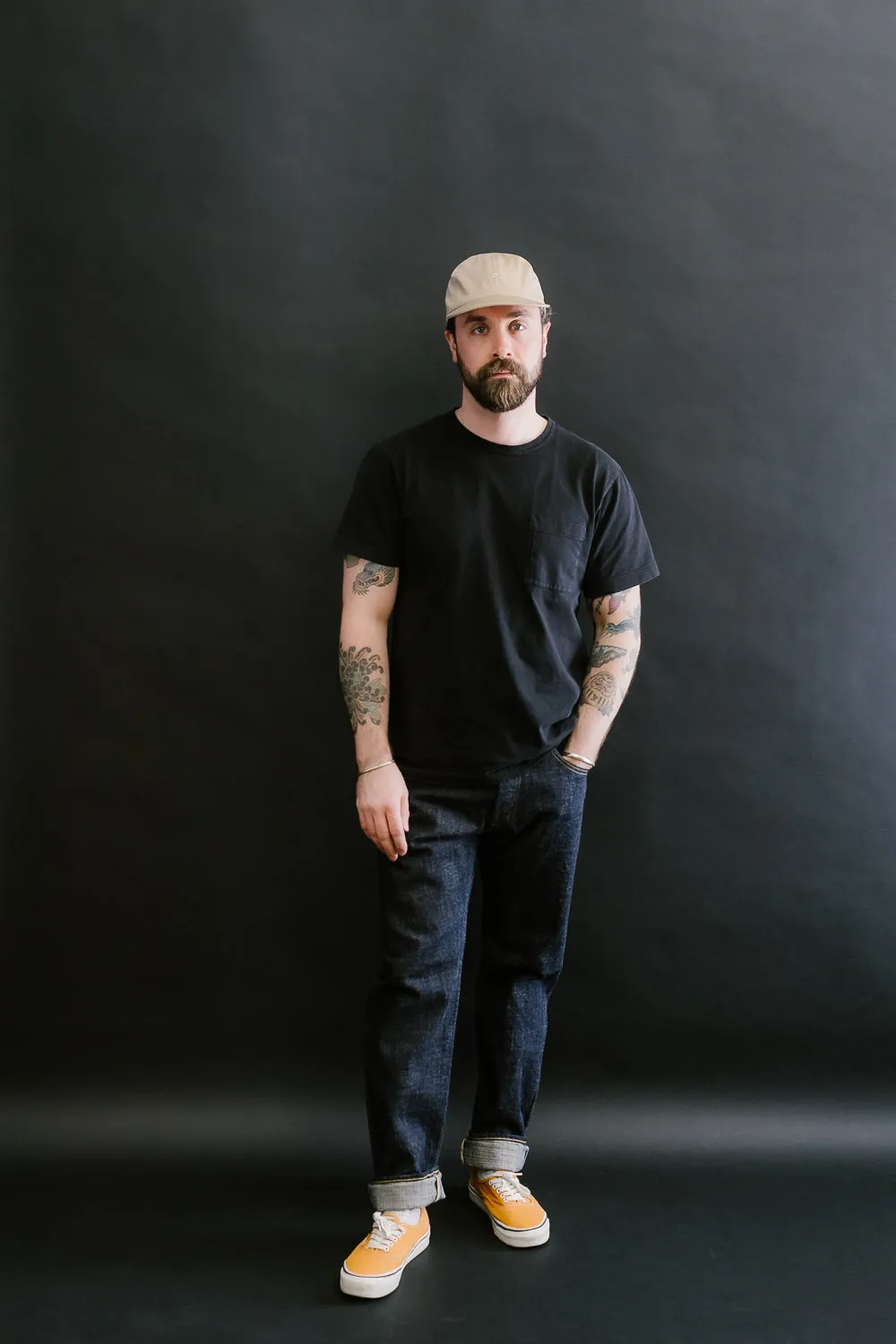 TNK202BE - 14oz "ZETTO" Selvedge High Tapered - Indigo OW