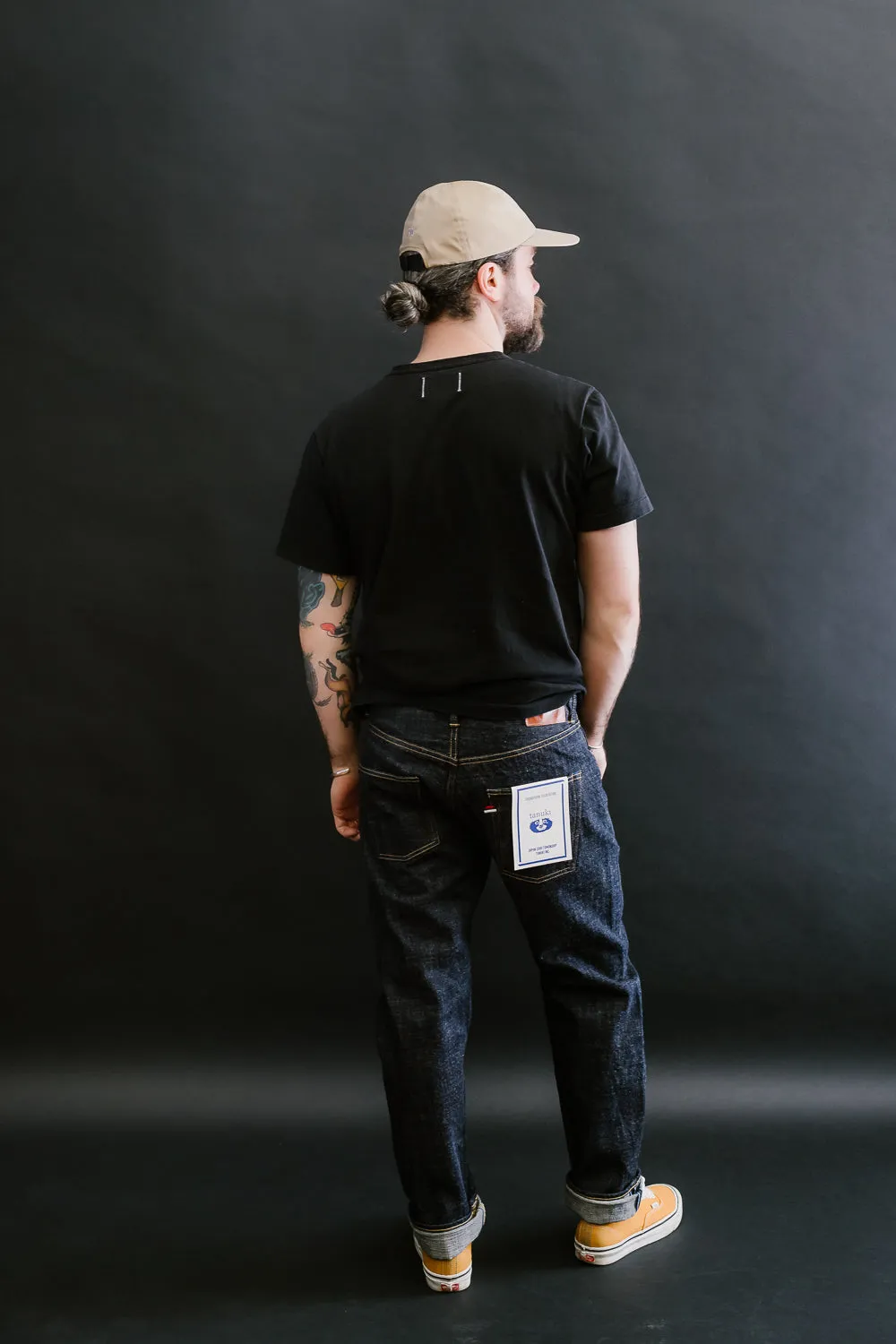 TNK202BE - 14oz "ZETTO" Selvedge High Tapered - Indigo OW