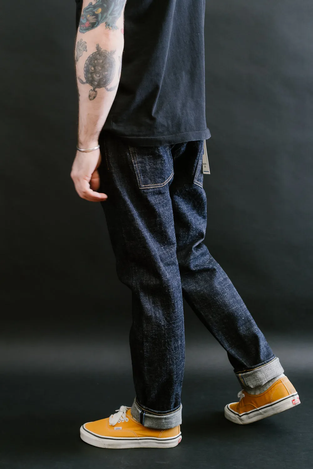 TNK202BE - 14oz "ZETTO" Selvedge High Tapered - Indigo OW