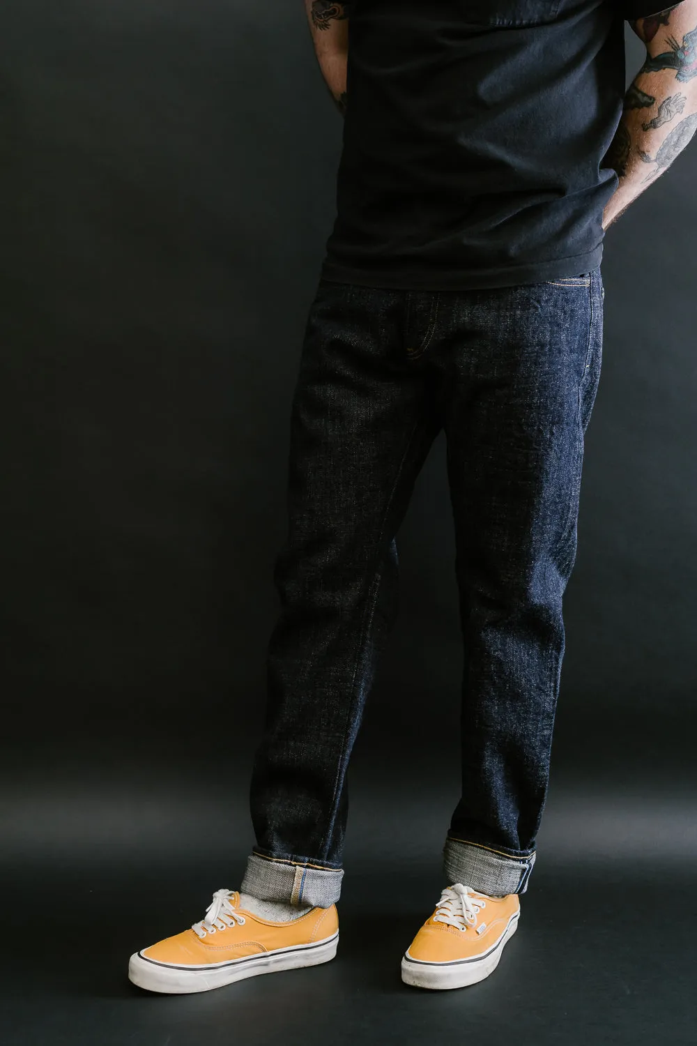 TNK202BE - 14oz "ZETTO" Selvedge High Tapered - Indigo OW