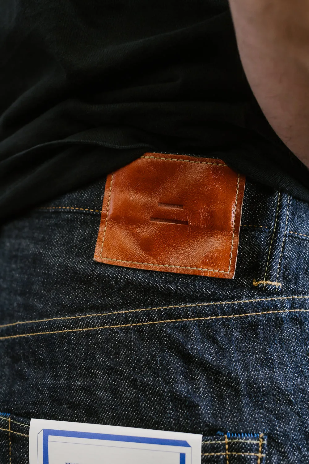 TNK202BE - 14oz "ZETTO" Selvedge High Tapered - Indigo OW
