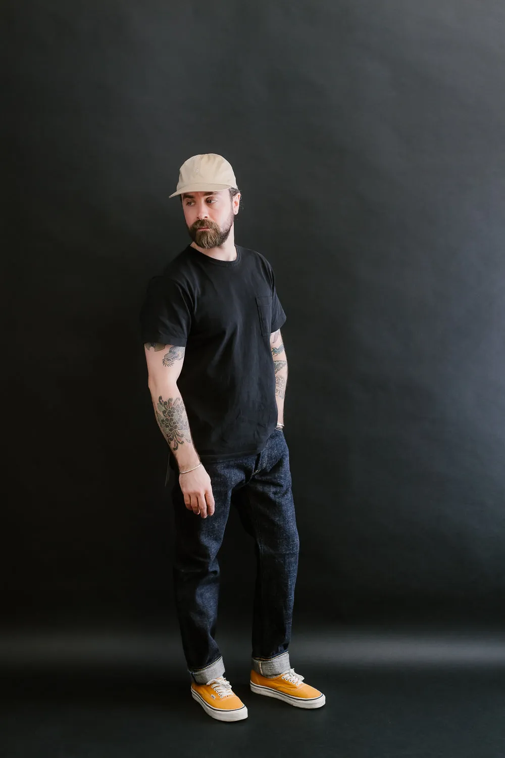 TNK202BE - 14oz "ZETTO" Selvedge High Tapered - Indigo OW