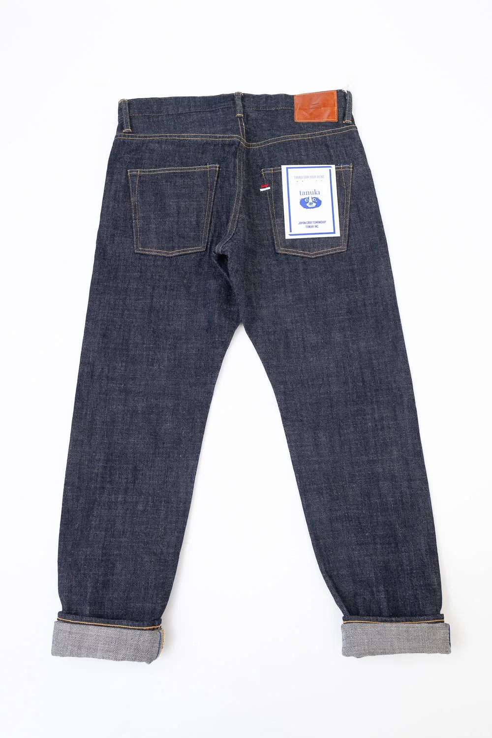 TNK202BE - 14oz "ZETTO" Selvedge High Tapered - Indigo OW