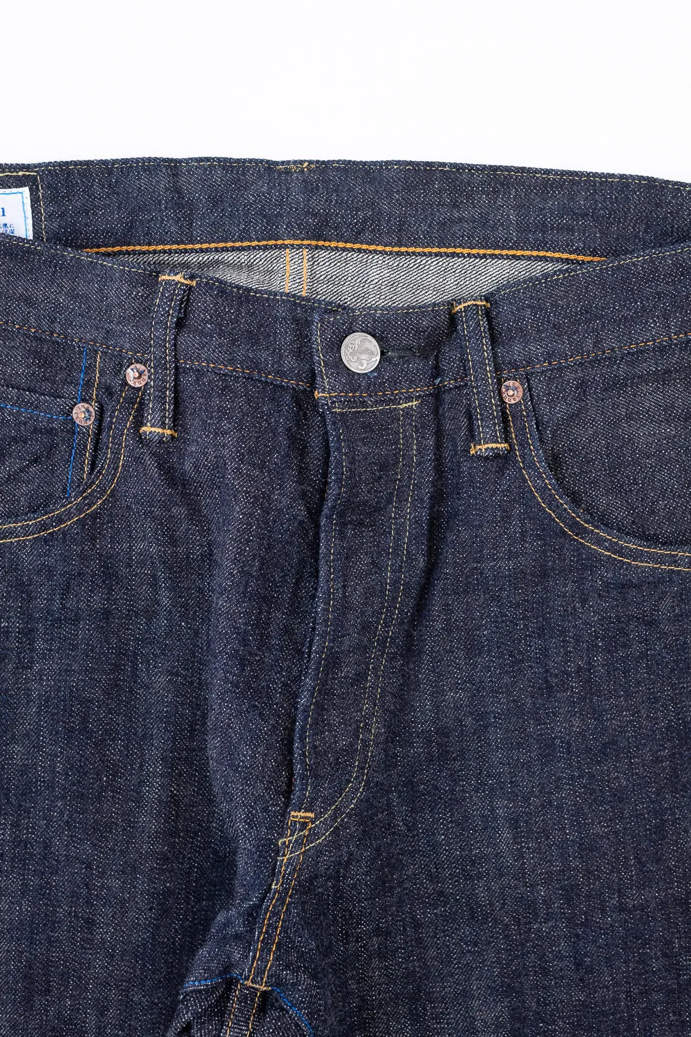 TNK202BE - 14oz "ZETTO" Selvedge High Tapered - Indigo OW