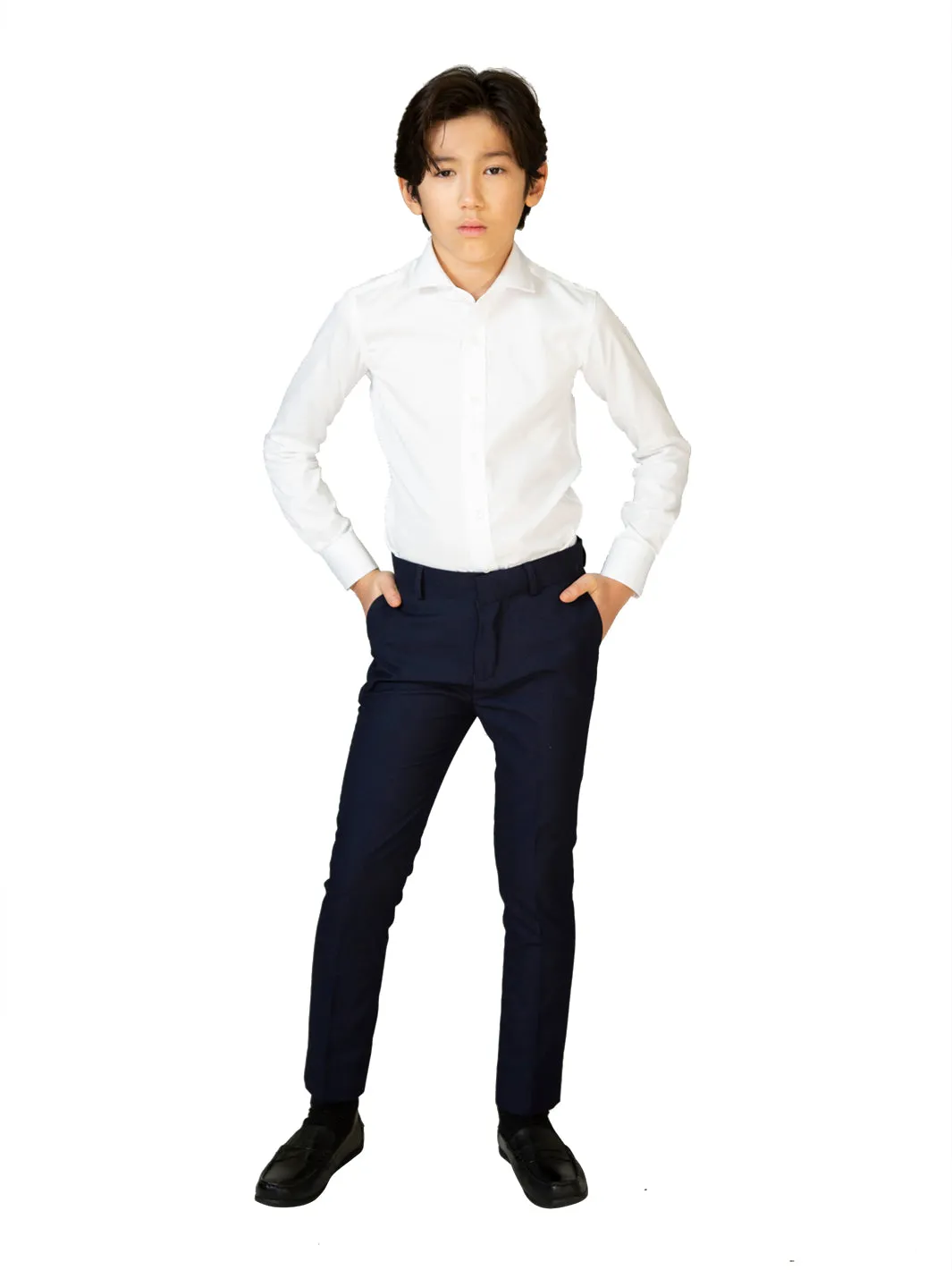 T.O. Boy's TR Pants - Navy Pique