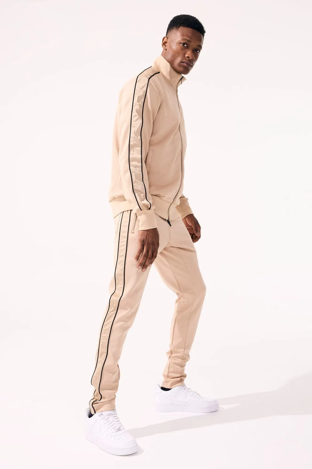 Trenton Track Jacket (Taxi Wheat)