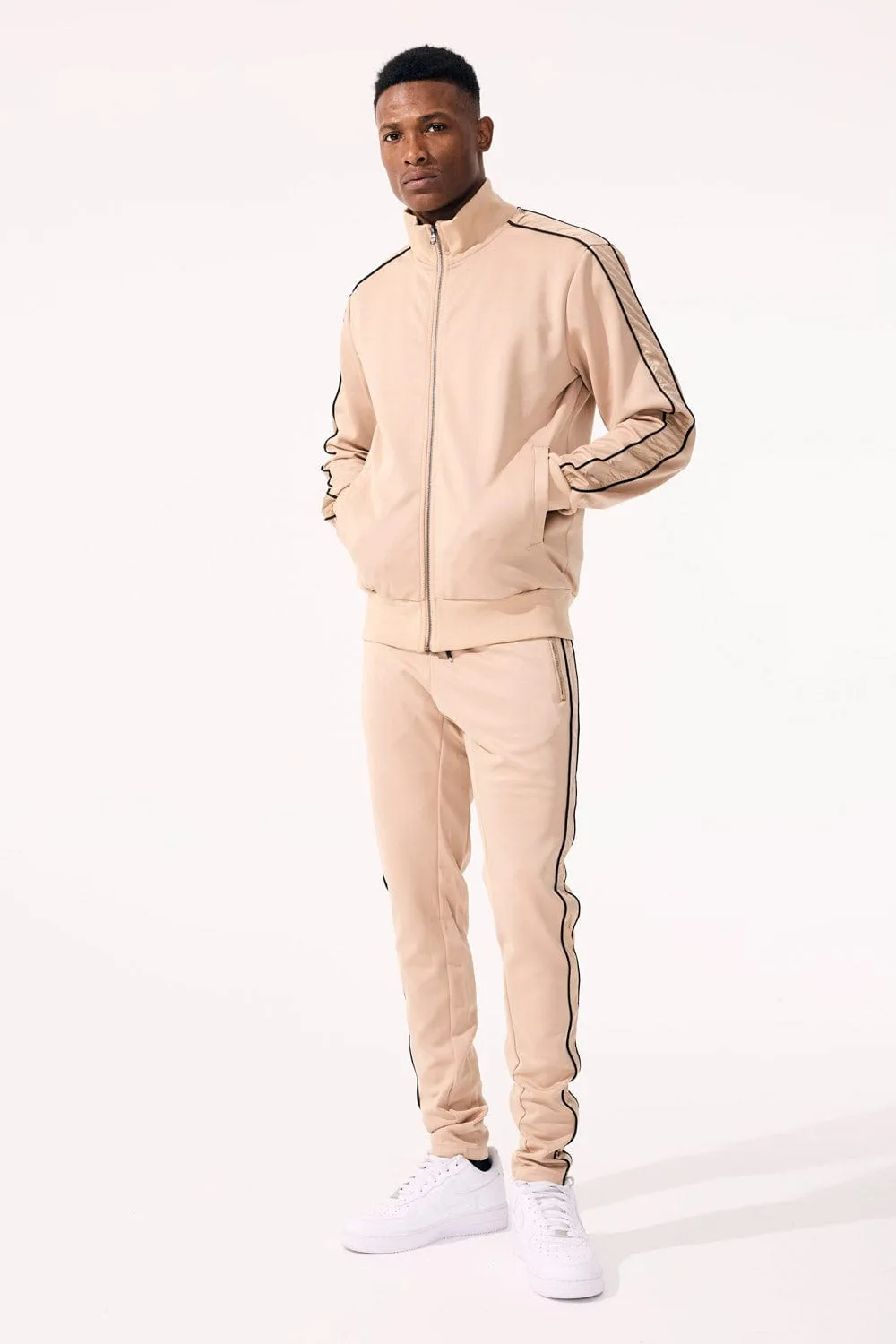 Trenton Track Jacket (Taxi Wheat)