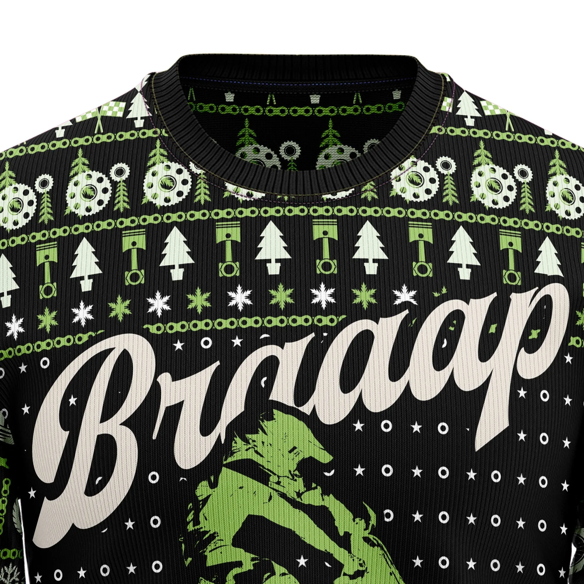 Ugly Christmas Sweater JulesRoche All-Over-Print Winter Jumper