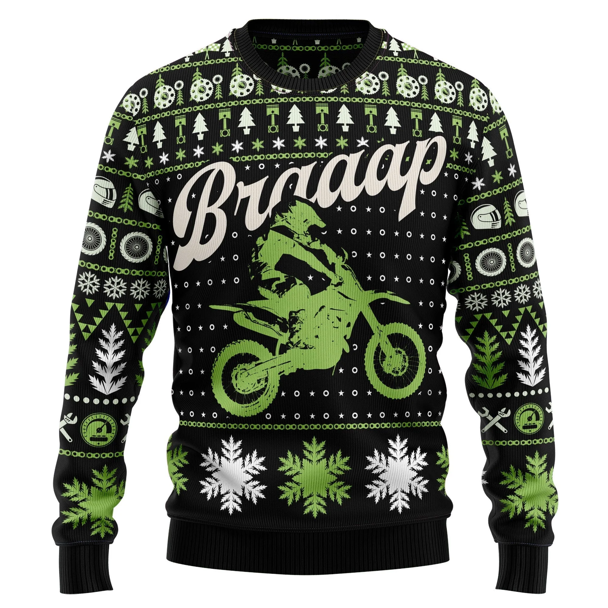 Ugly Christmas Sweater JulesRoche All-Over-Print Winter Jumper