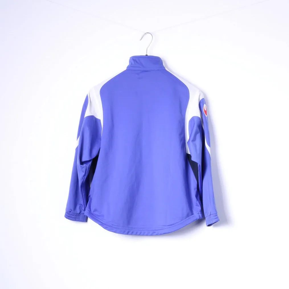 Uhlsport Mens XS Track Top Jacket Blue Zip Up Sportswear Top