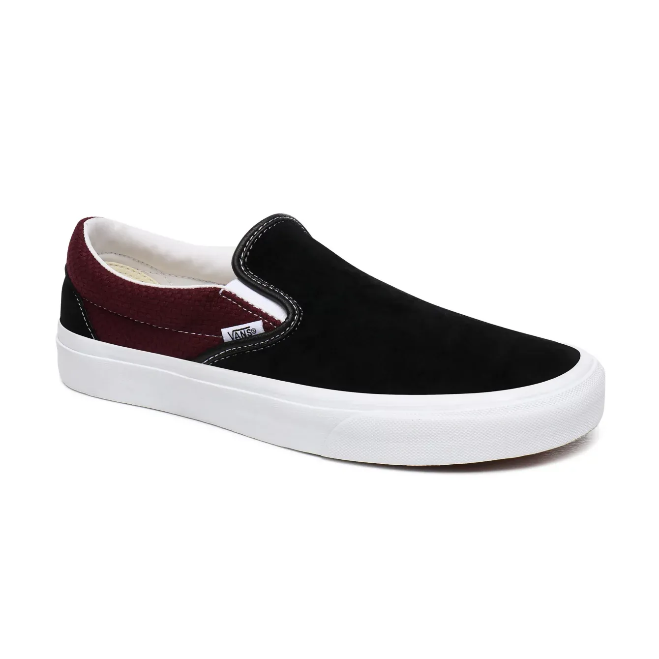 VANS CLASSIC SLIP ON - (P&C) BLACK/PORT ROYALE