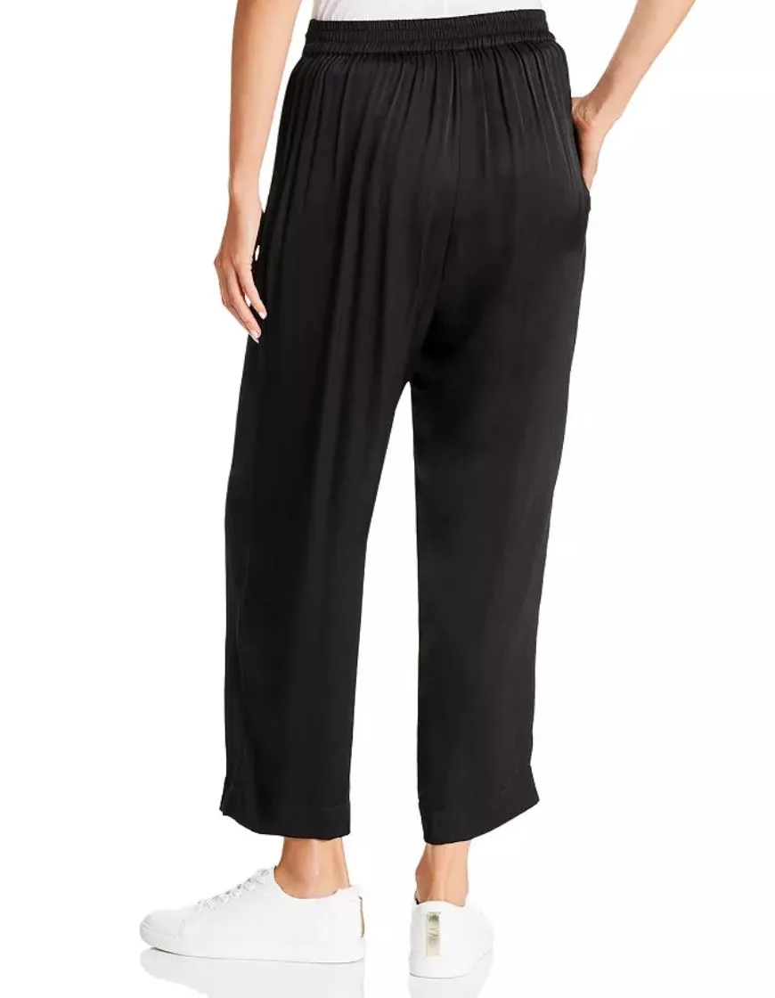 Velvet Hillary Satin Viscose Wide Leg Pant