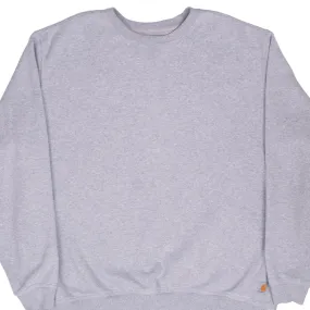 VINTAGE CARHARTT GREY CREWNECK SWEATSHIRT 2XL TALL