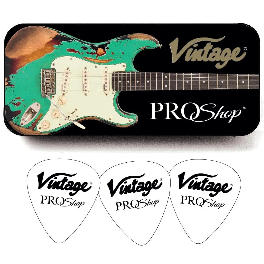 Vintage V100 ProShop Unique ~ Red Alumitone
