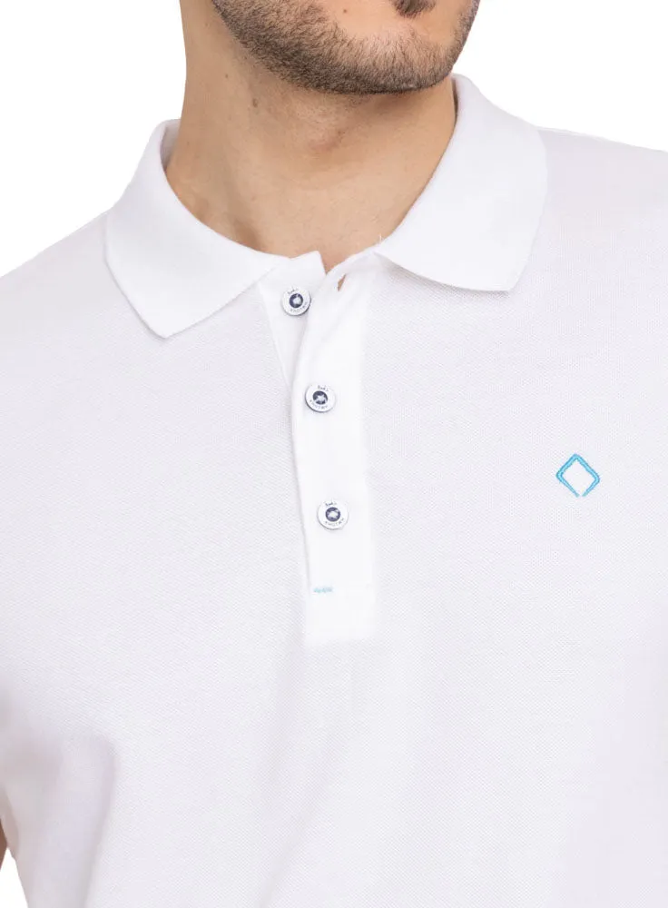 White Basic Polo
