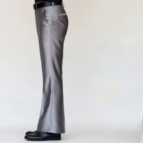 Wiaoferllas  -  Office Suit Pants Dress Spring Men Formal Ice Silk Stretched Non-ironing Spring Autumn Slim Fit Business Formal Trousers A36