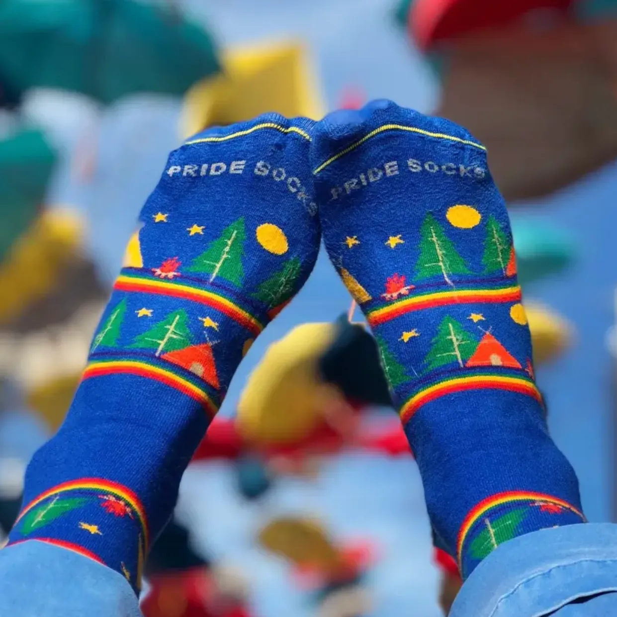 Women's Business Casual Wanderlust Pride Socks