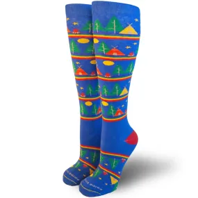 Women's Business Casual Wanderlust Pride Socks